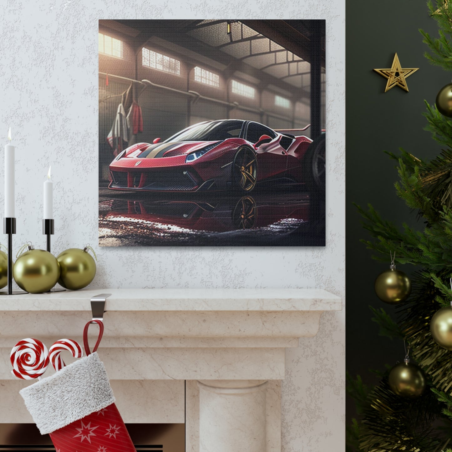 Canvas Gallery Wraps Ferrari Hyper 4