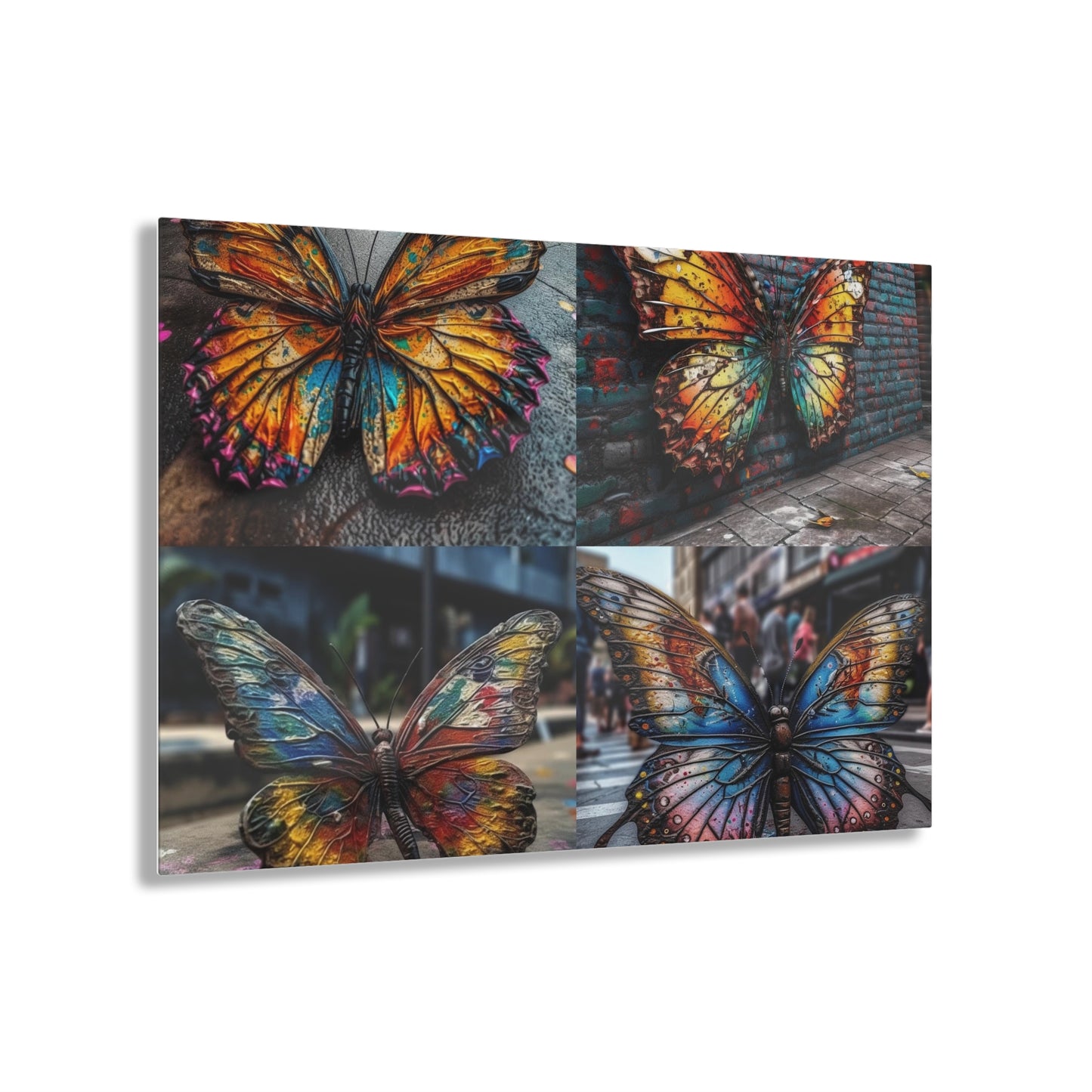 Acrylic Prints Liquid Street Butterfly 5