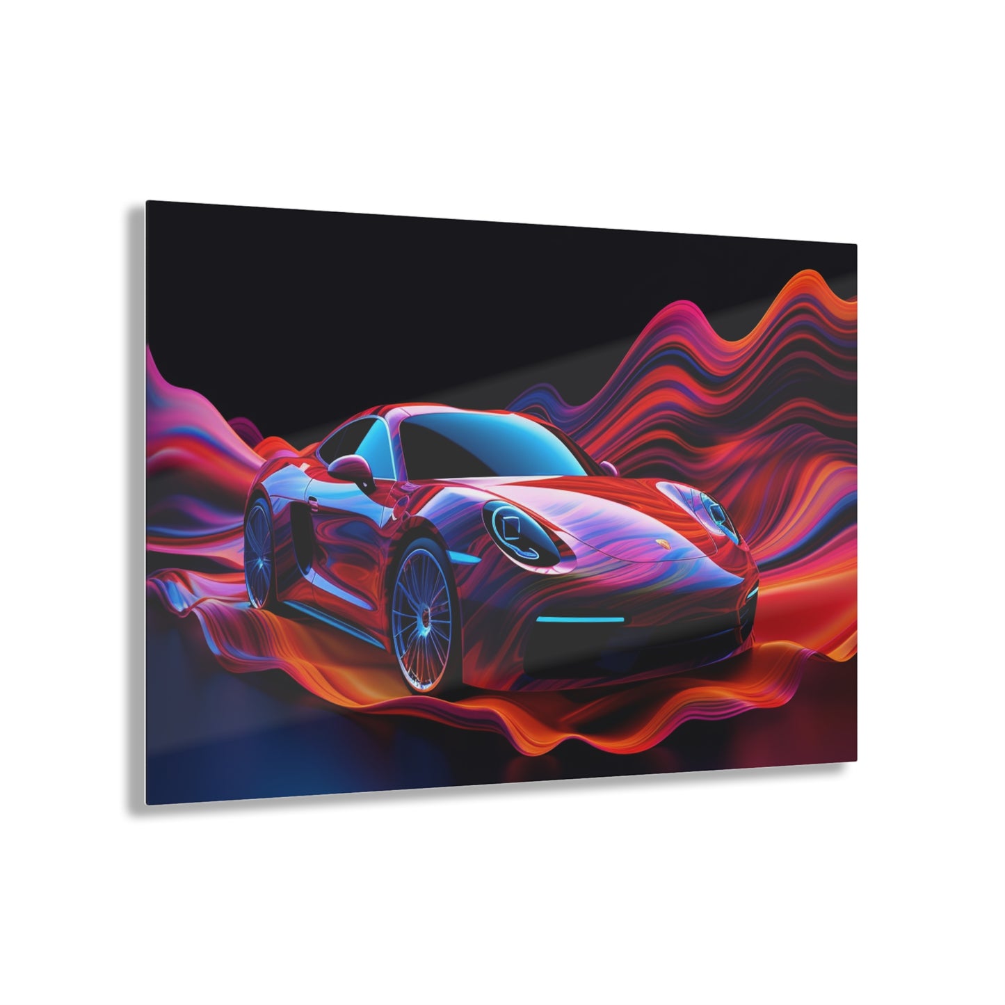 Acrylic Prints Porsche Water Fusion 4