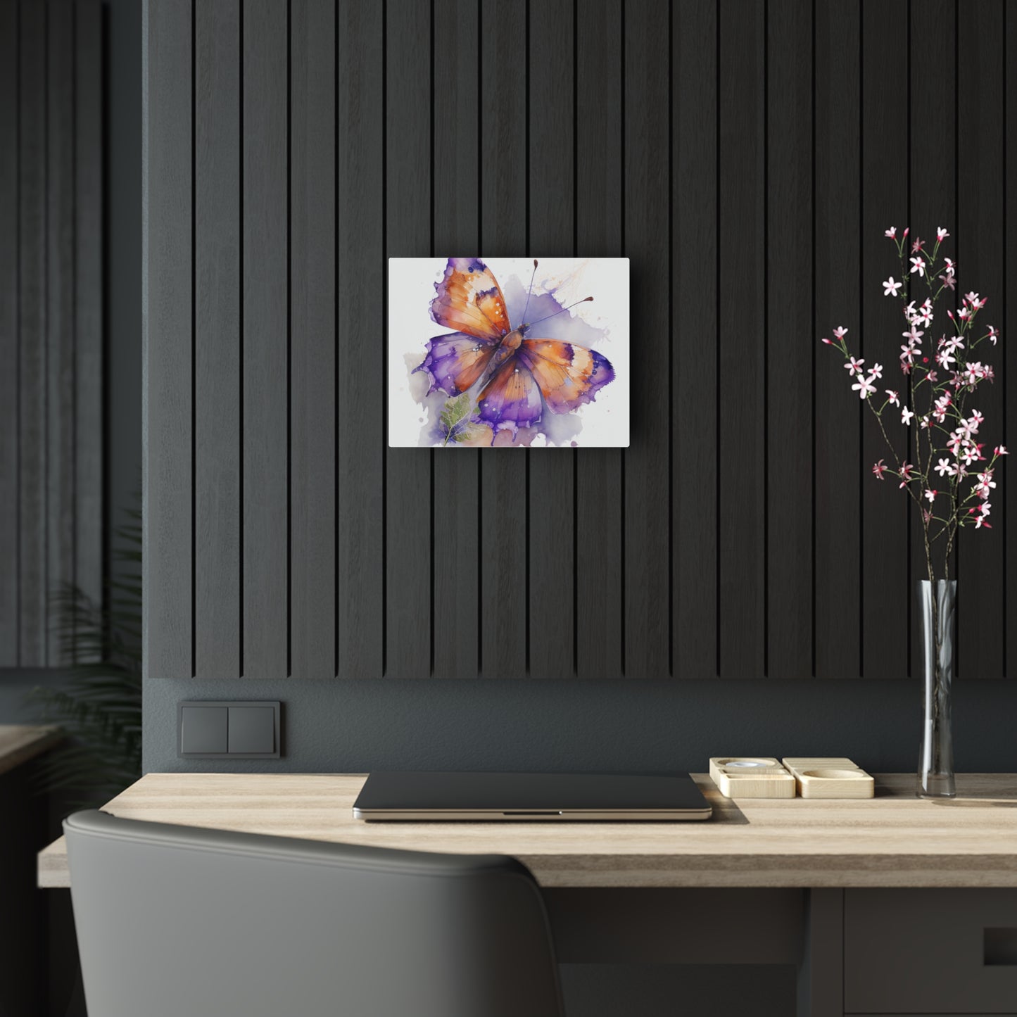 Acrylic Prints MerlinRose Watercolor Butterfly 2