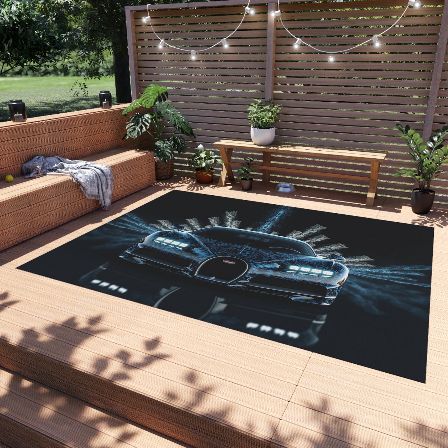 Outdoor Rug  Hyper Bugatti 2