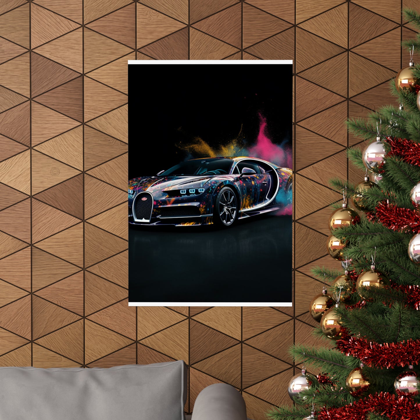 Premium Matte Vertical Posters Hyper Bugatti 4