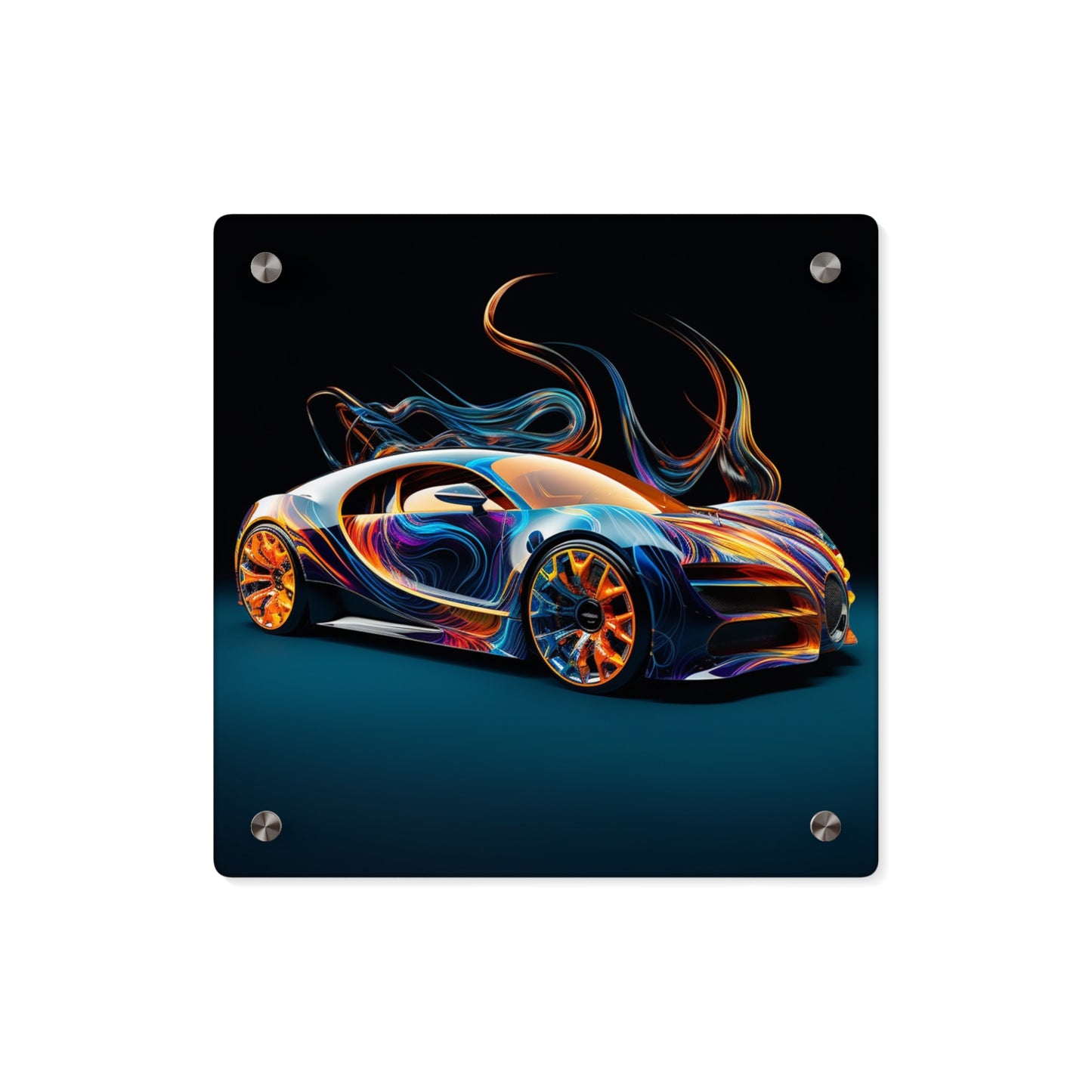 Acrylic Wall Art Panels Bugatti Abstract Flair 2