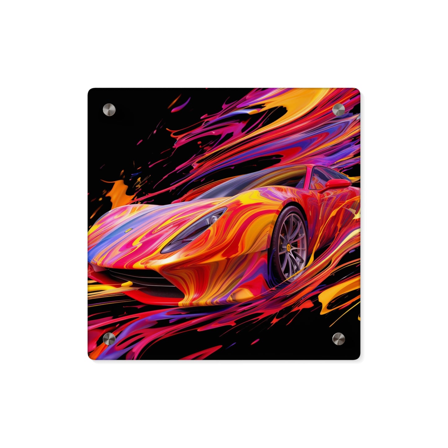 Acrylic Wall Art Panels Ferrari Water Fusion 2