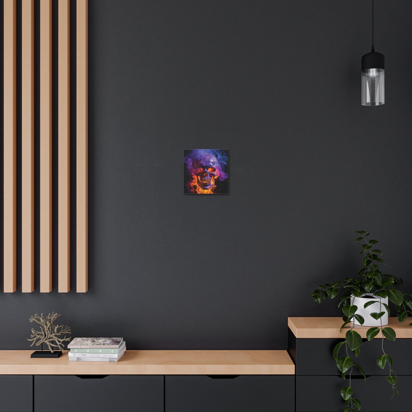 Canvas Gallery Wraps Macro Skull 1