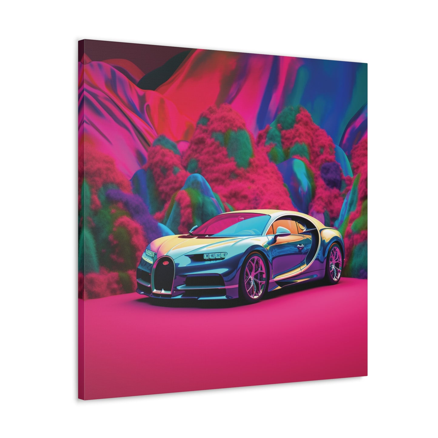 Canvas Gallery Wraps Florescent Bugatti Flair 4