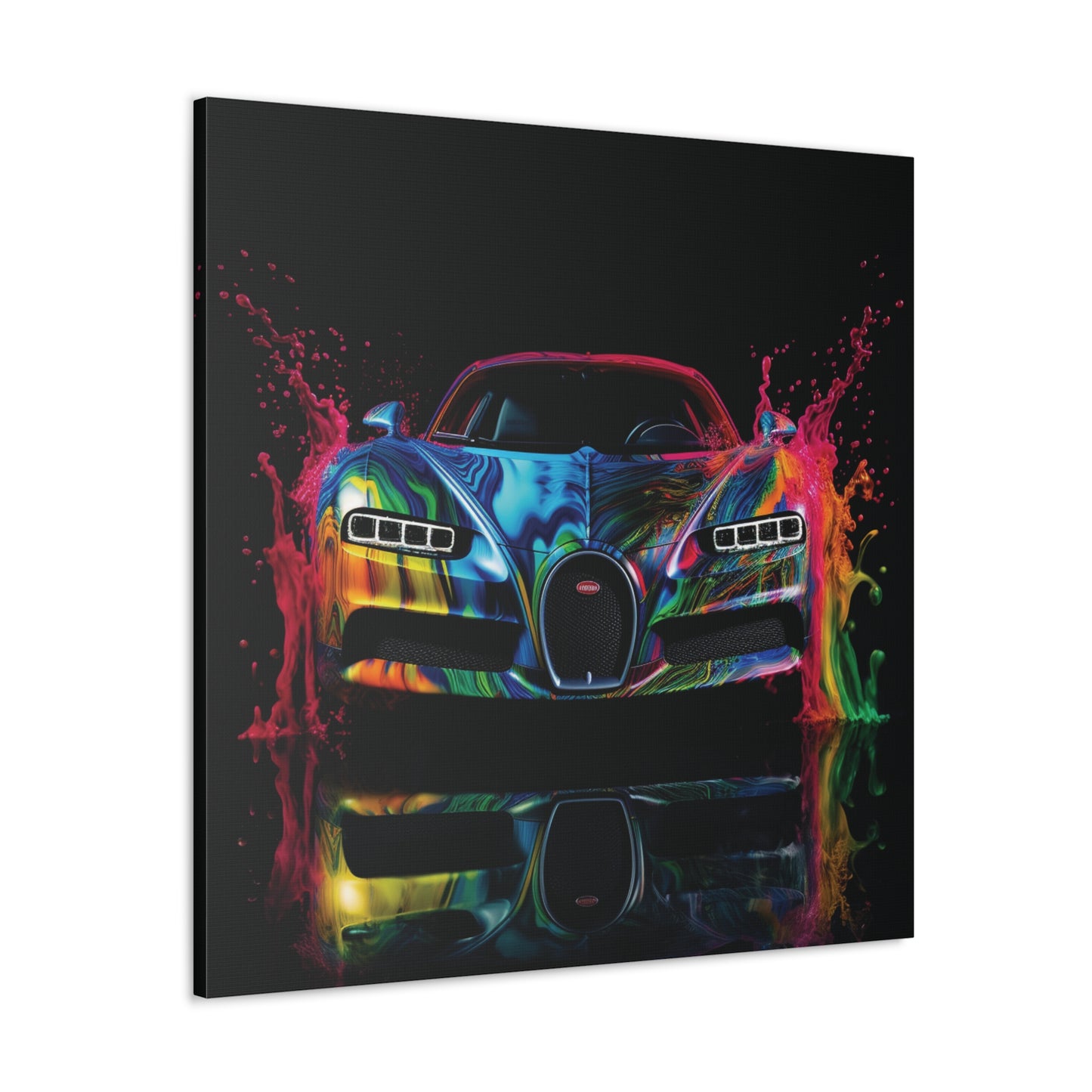 Canvas Gallery Wraps Bugatti Water 4