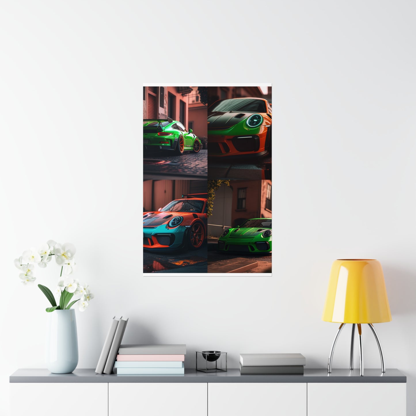 Premium Matte Vertical Posters porsche 911 gt3 5