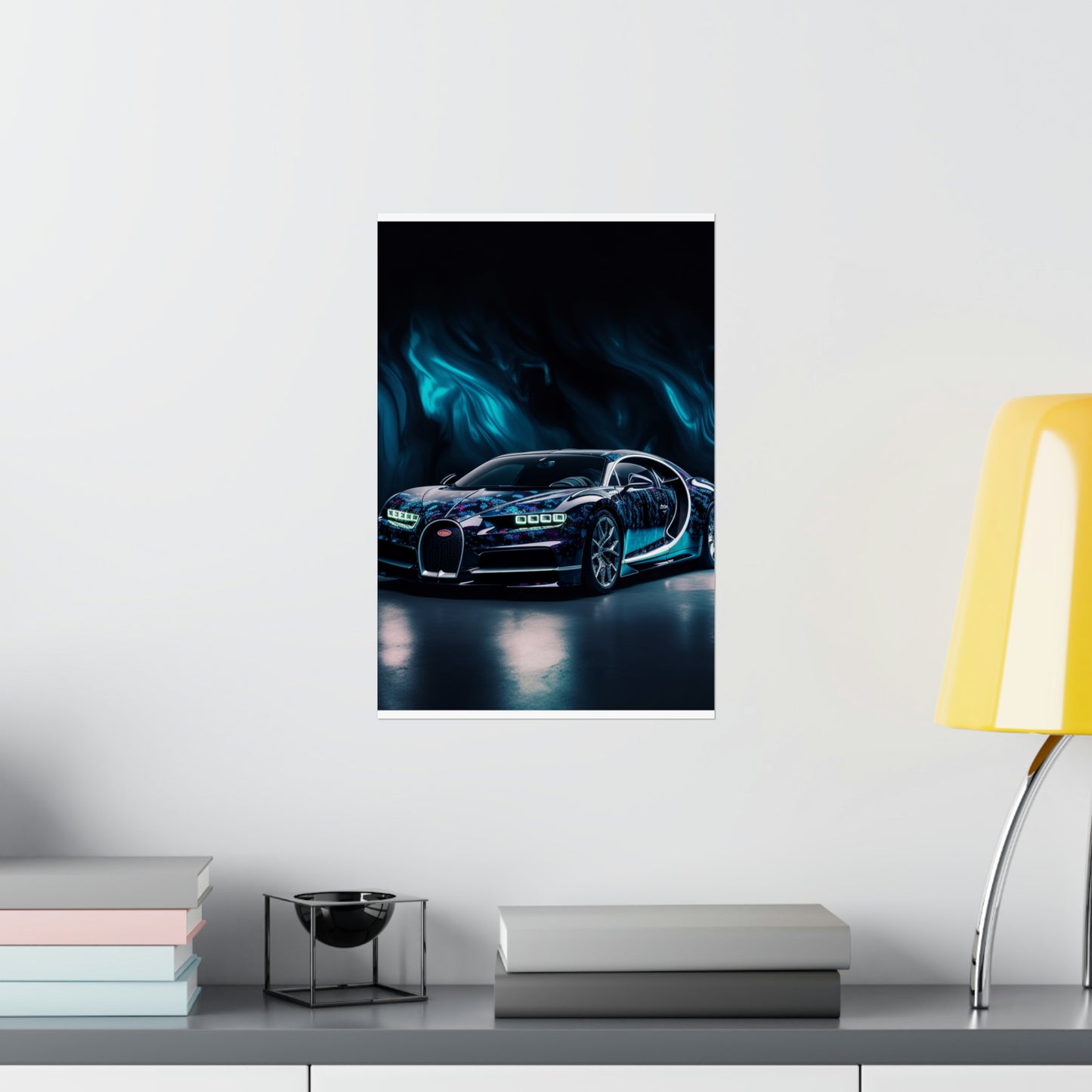 Premium Matte Vertical Posters Hyper Bugatti 1