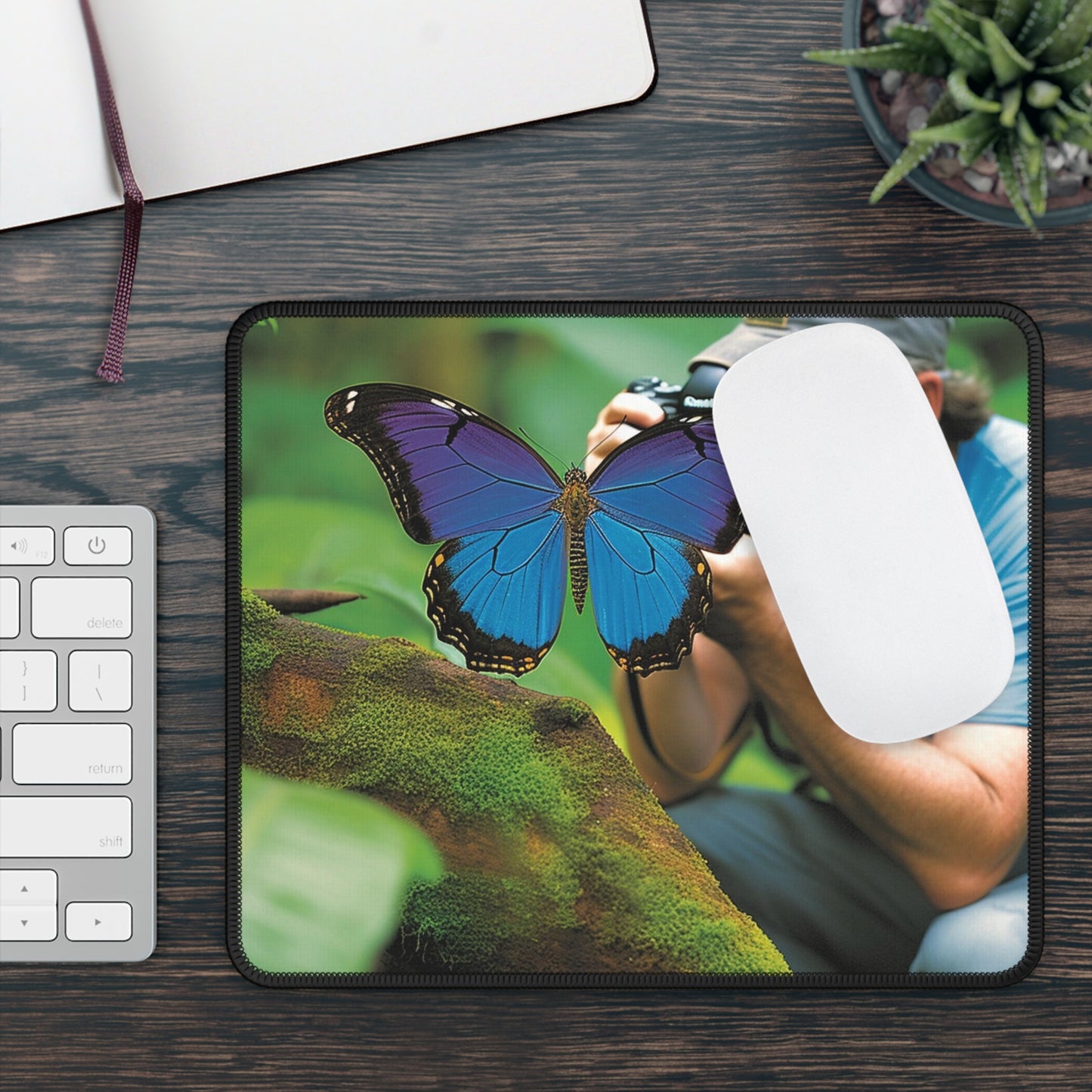 Gaming Mouse Pad  Jungle Butterfly 4