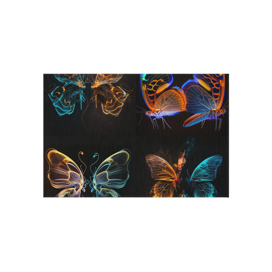 Outdoor Rug  Neon Glo Butterfly 5