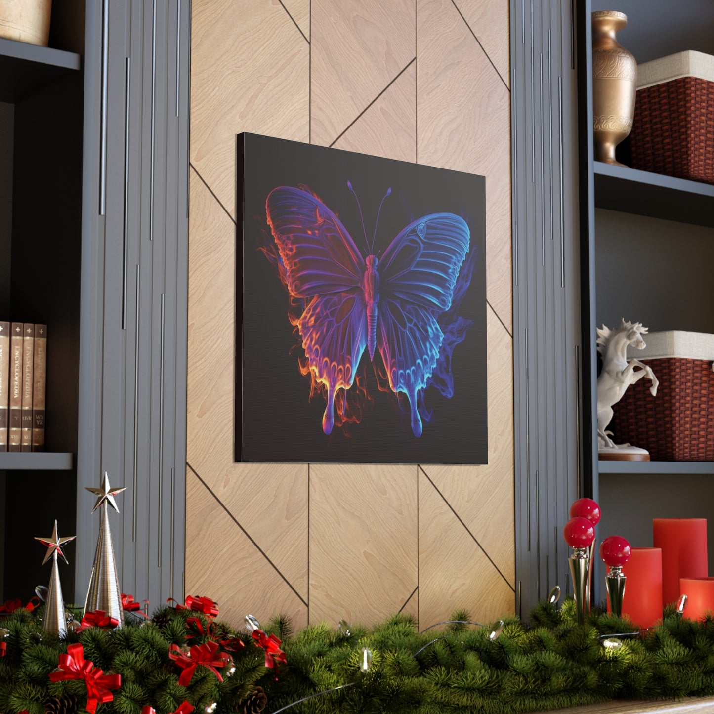 Canvas Gallery Wraps Thermal Butterfly 1