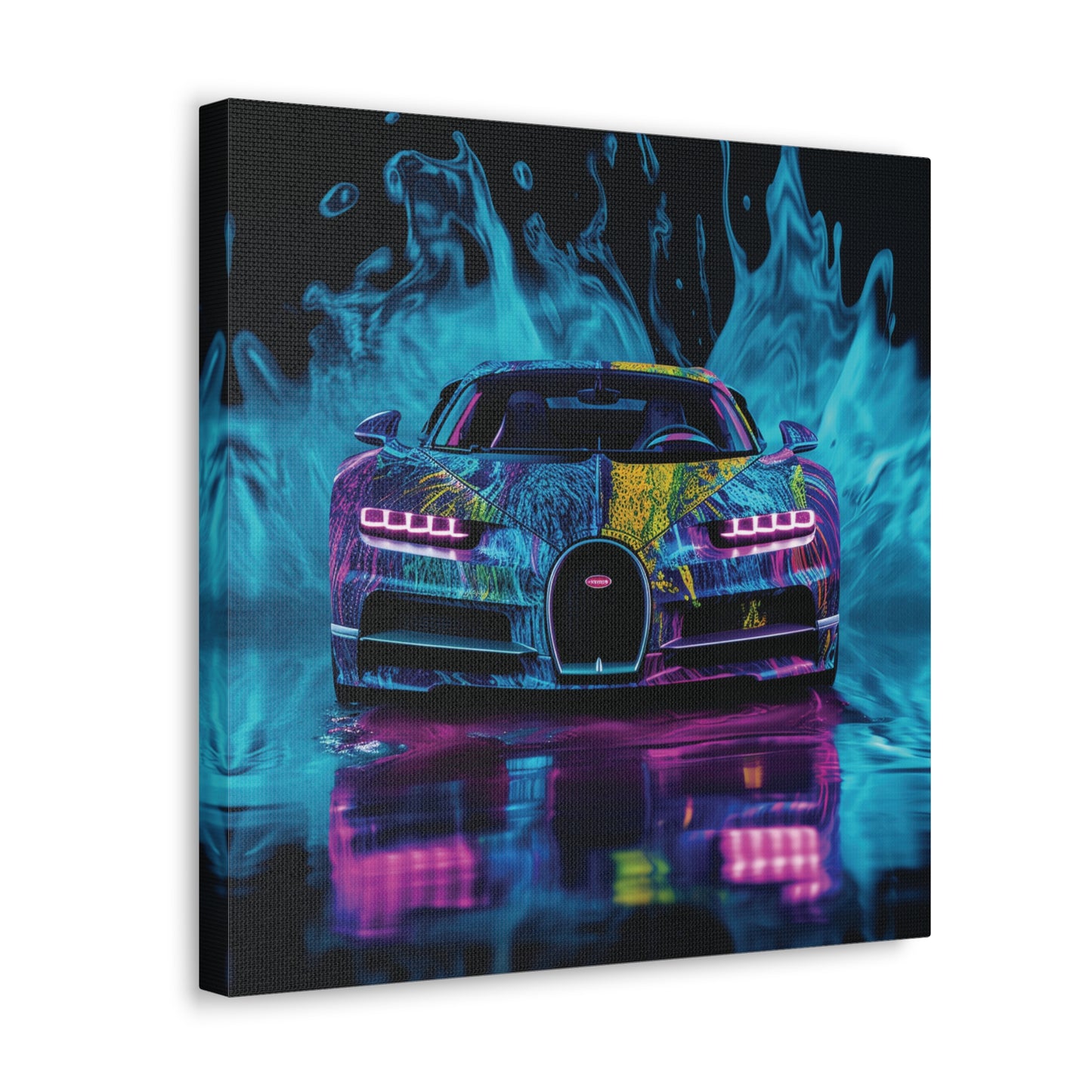Canvas Gallery Wraps Bugatti Water 2