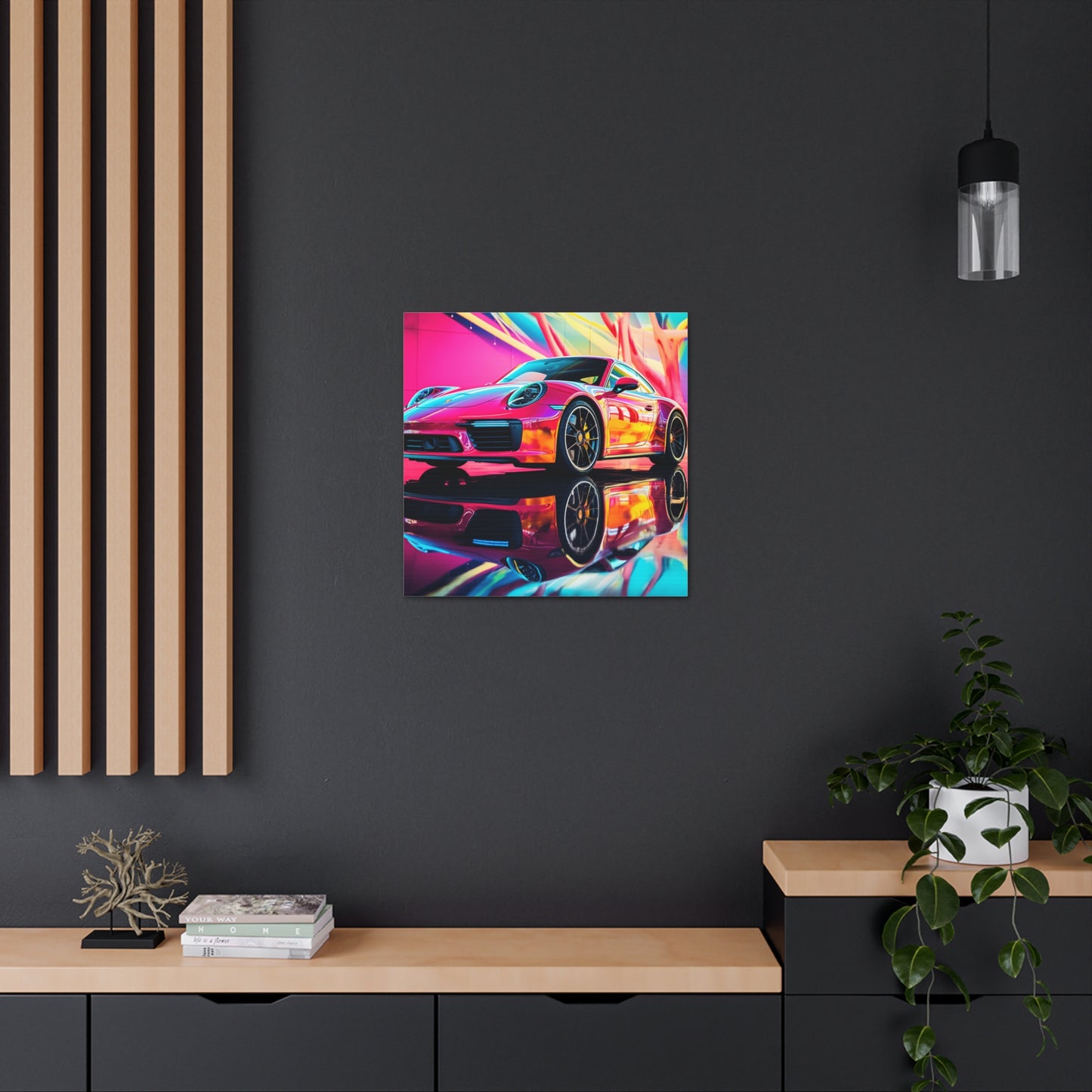 Canvas Gallery Wraps Macro Porsche 4