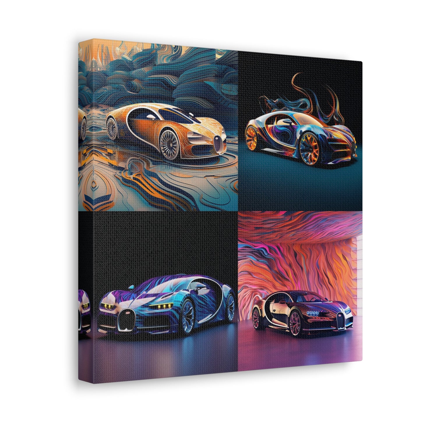 Canvas Gallery Wraps Bugatti Abstract Flair 5