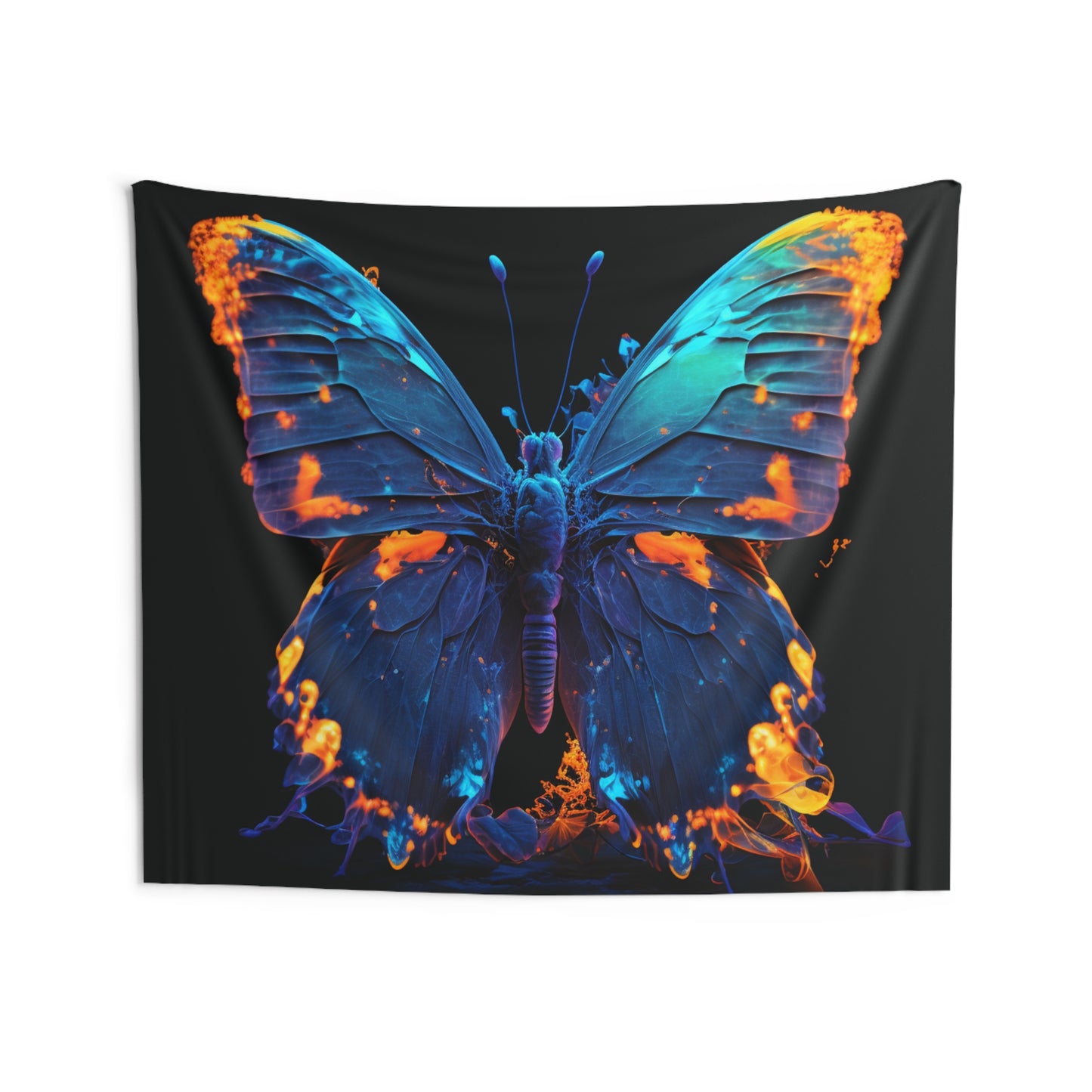 Indoor Wall Tapestries Thermal Butterfly 3