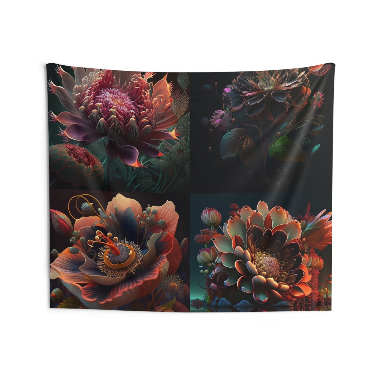 Indoor Wall Tapestries Flower Arangment 5