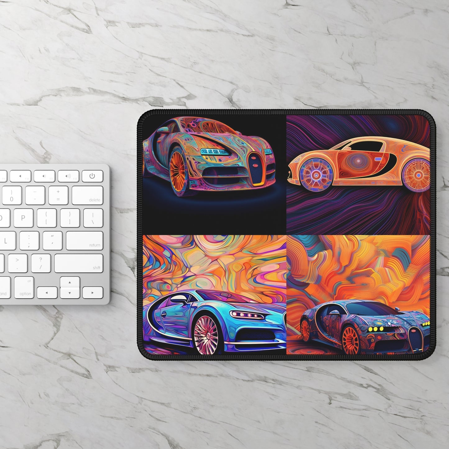 Gaming Mouse Pad  Bugatti Abstract Concept 5