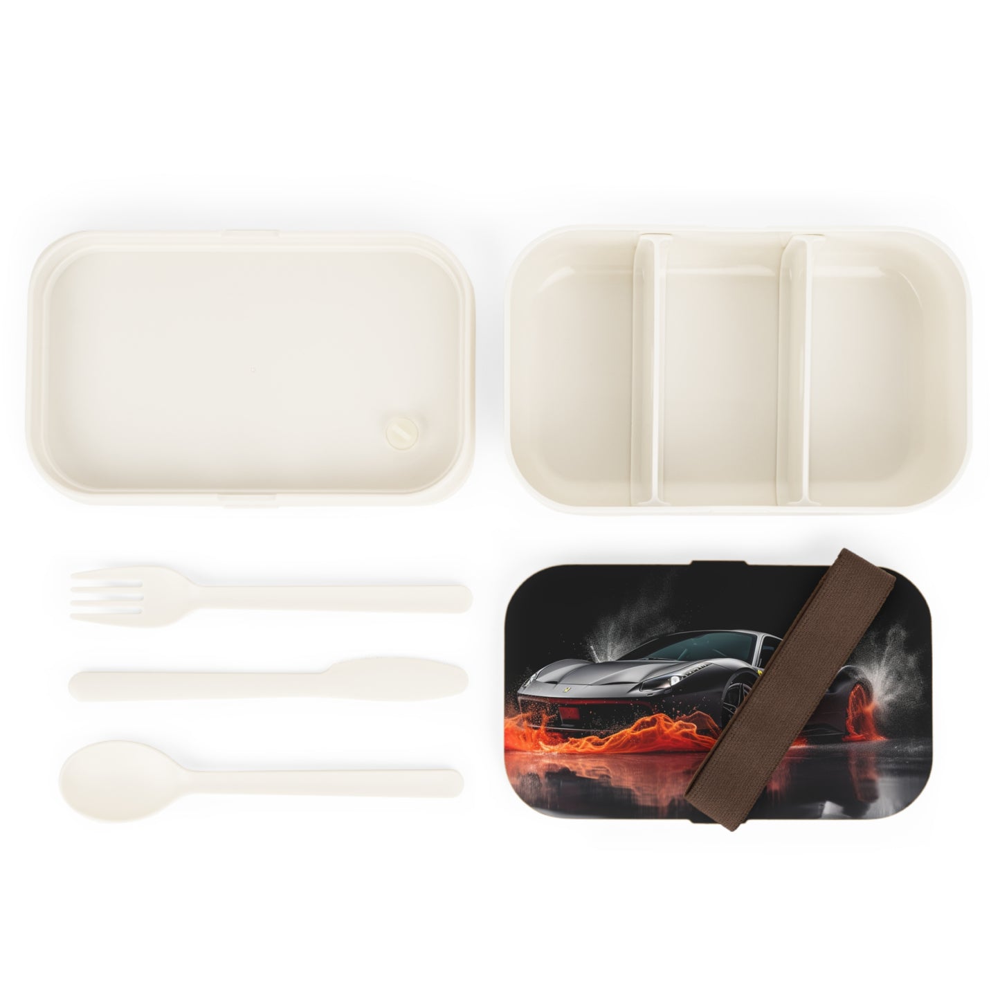 Bento Lunch Box Ferrari Water Splash 3