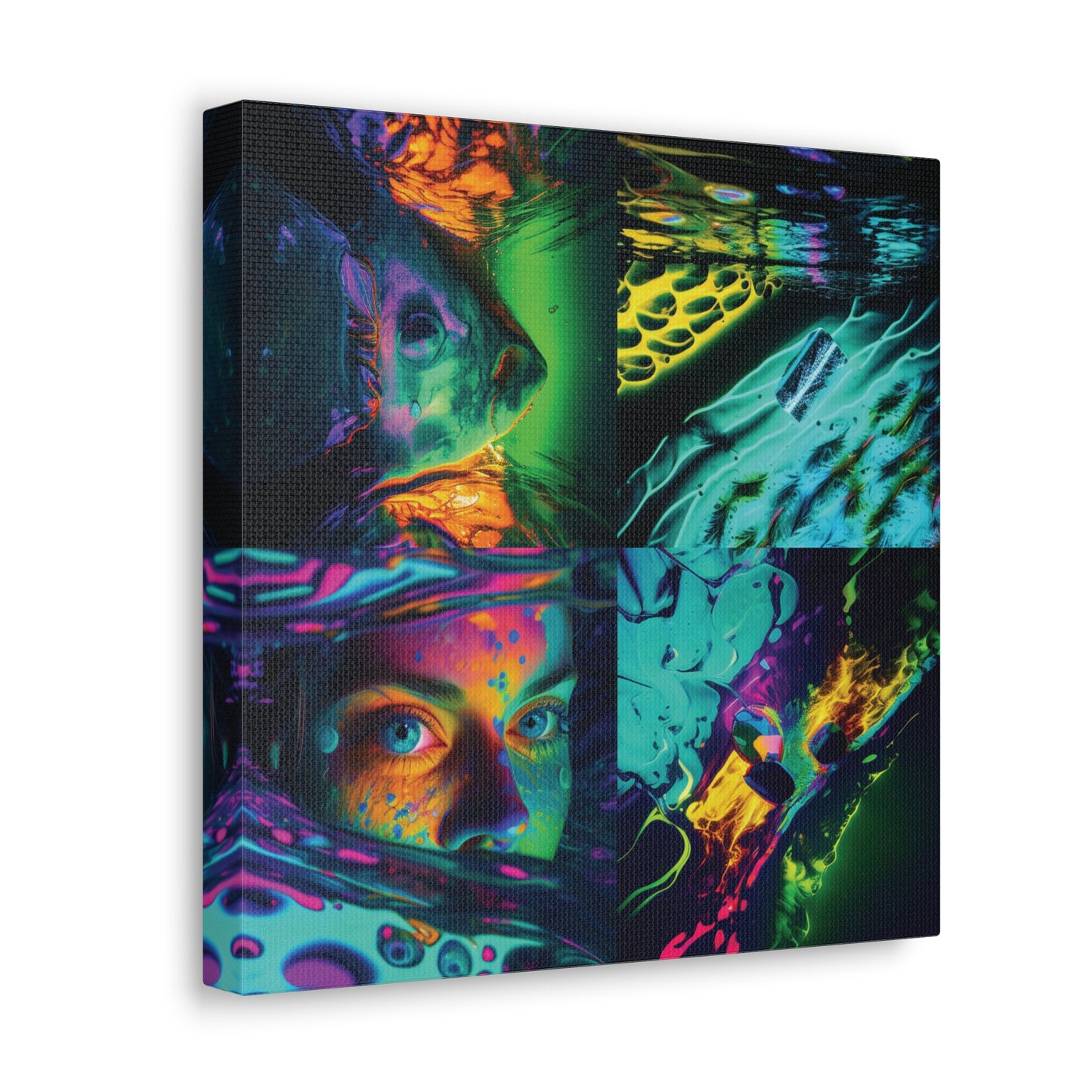 Canvas Gallery Wraps Florescent Glow 5