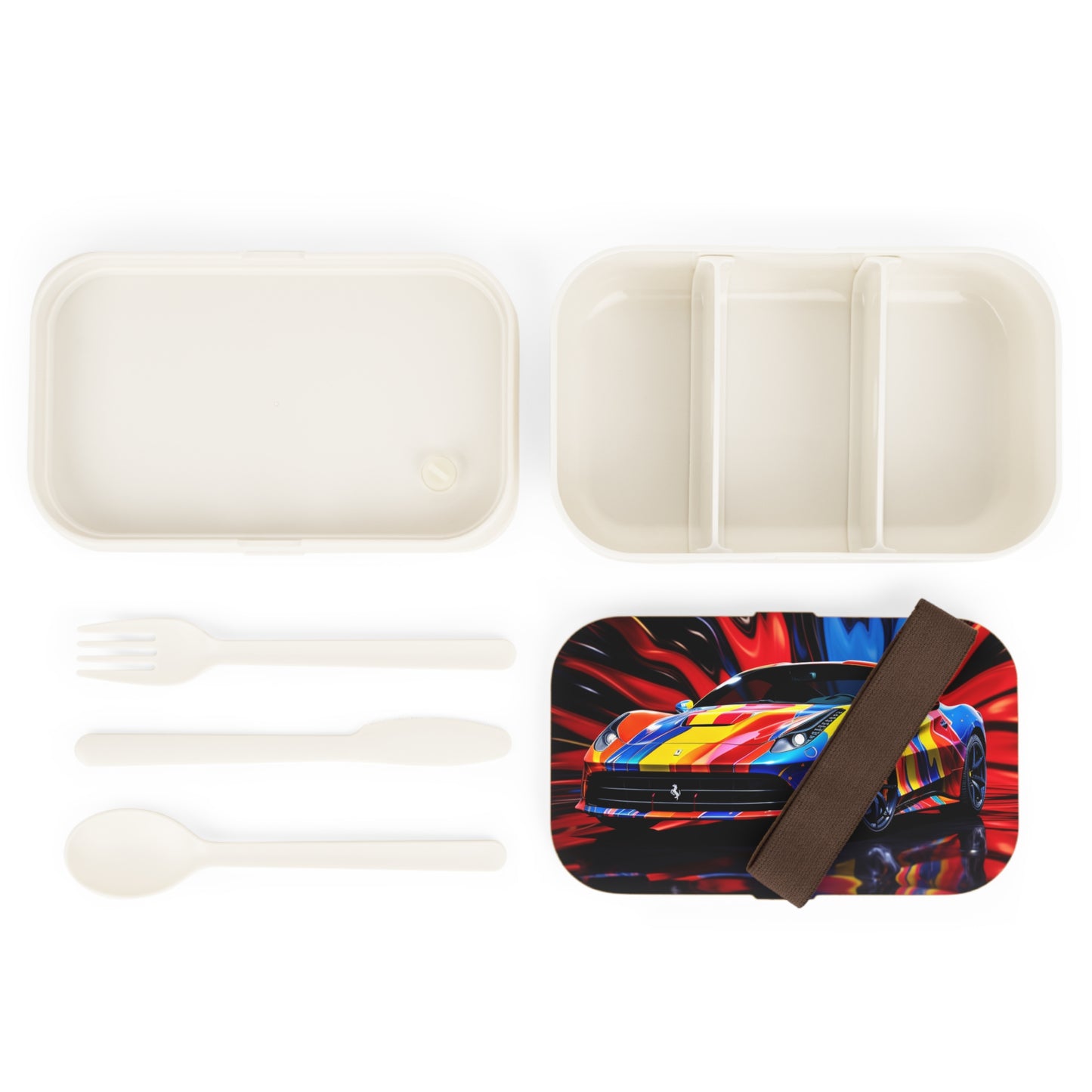 Bento Lunch Box Hyper Colorfull Ferrari 1