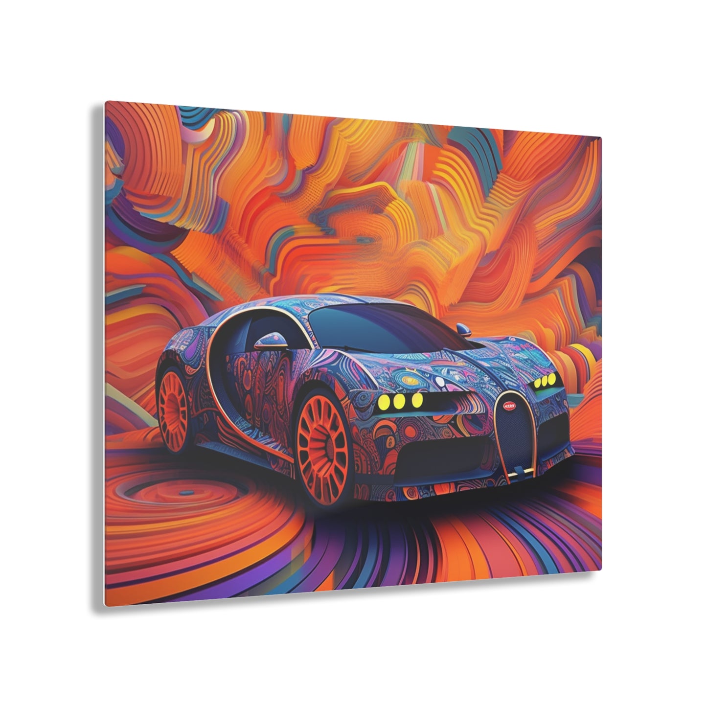 Acrylic Prints Bugatti Abstract Concept 4