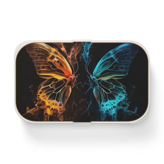 Bento Lunch Box Kiss Neon Butterfly 3