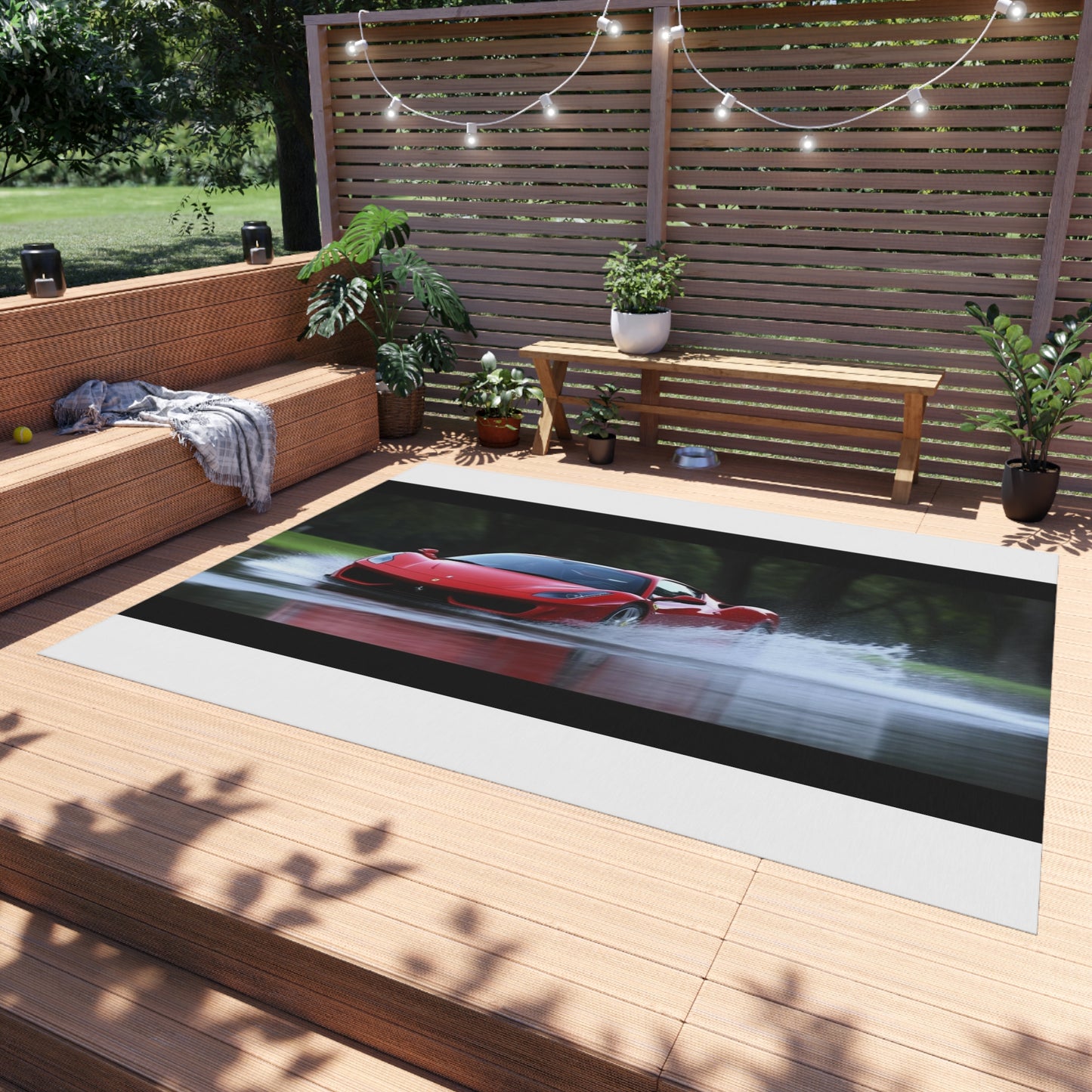 Outdoor Rug  Water Ferrari Splash 2