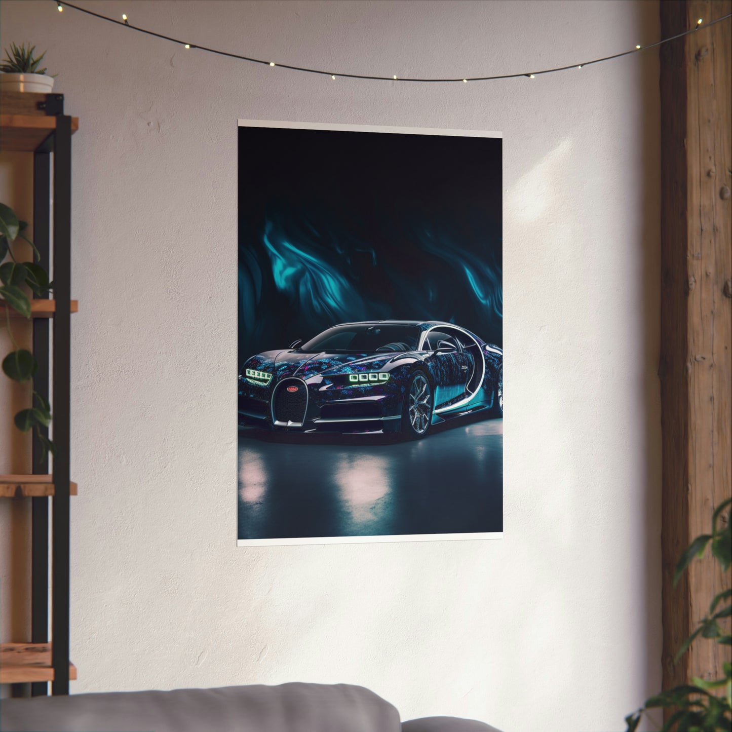 Premium Matte Vertical Posters Hyper Bugatti 1