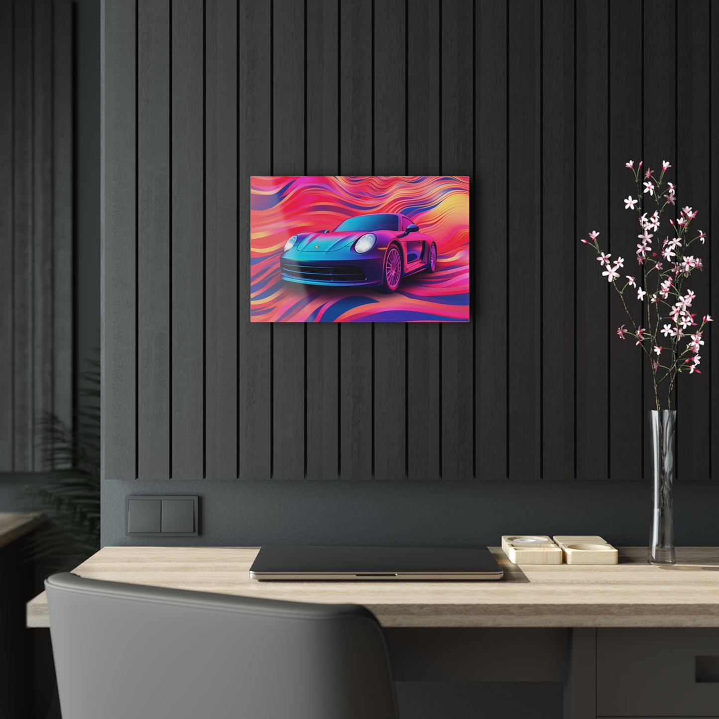 Acrylic Prints Porsche Water Fusion 3