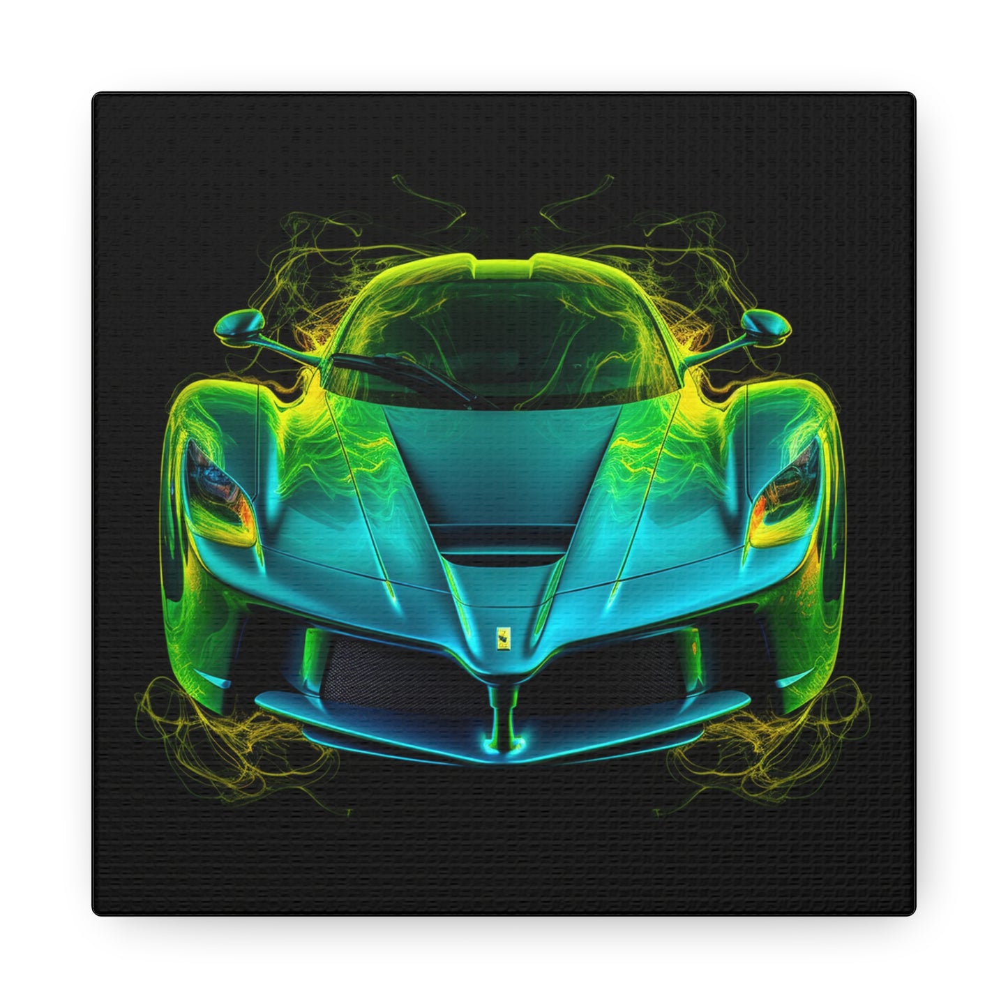 Canvas Gallery Wraps Ferrari Neon 2