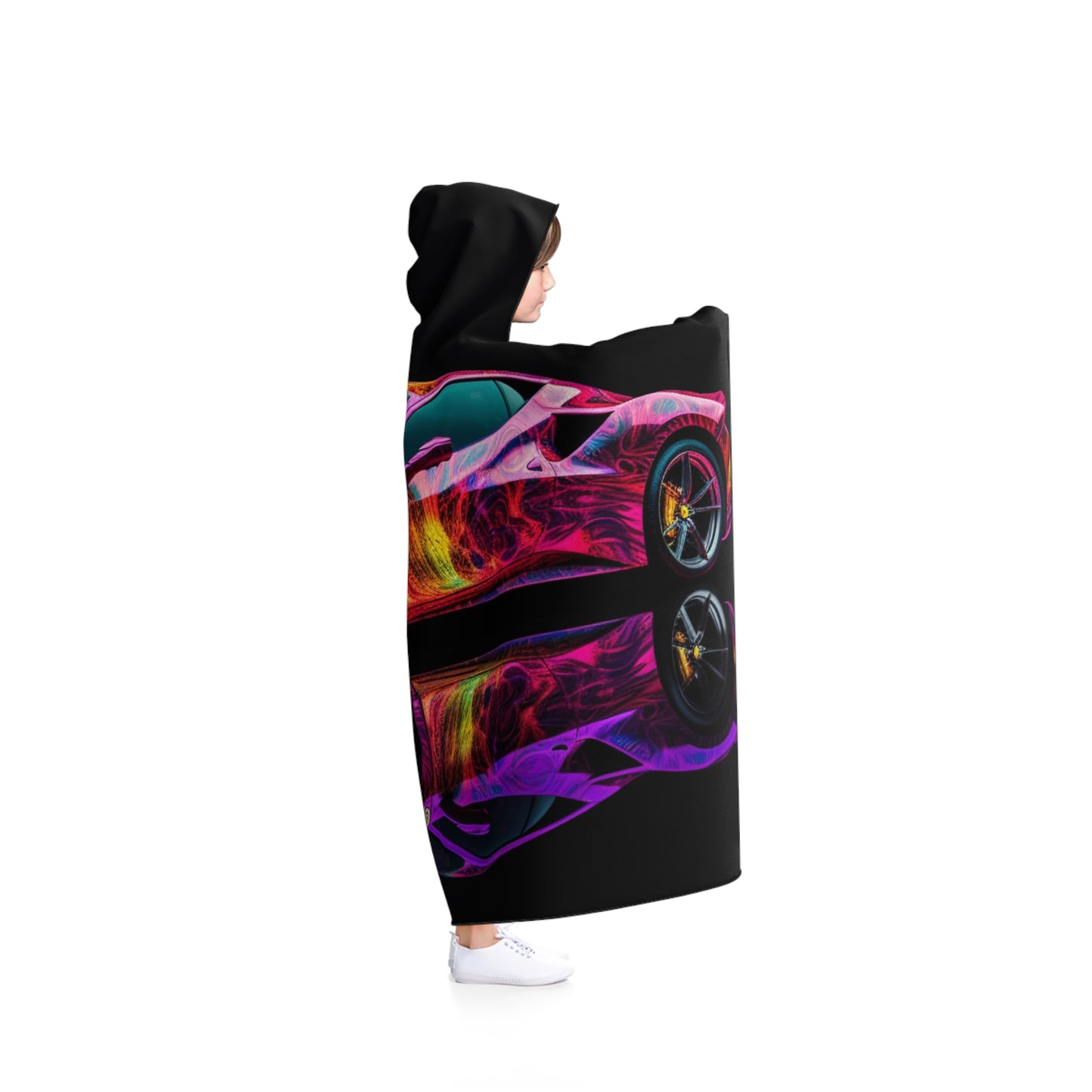 Hooded Blanket Ferrari Color 4