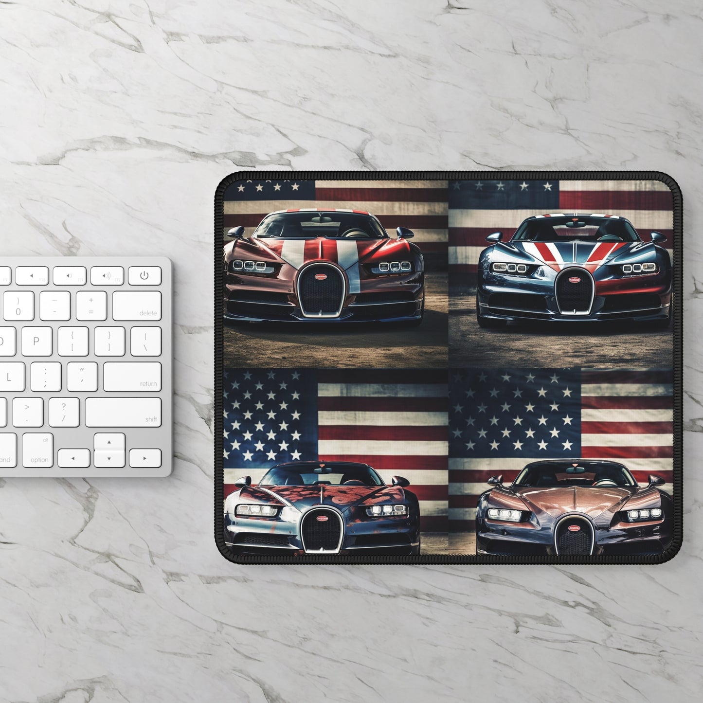 Gaming Mouse Pad  Bugatti Flag 5