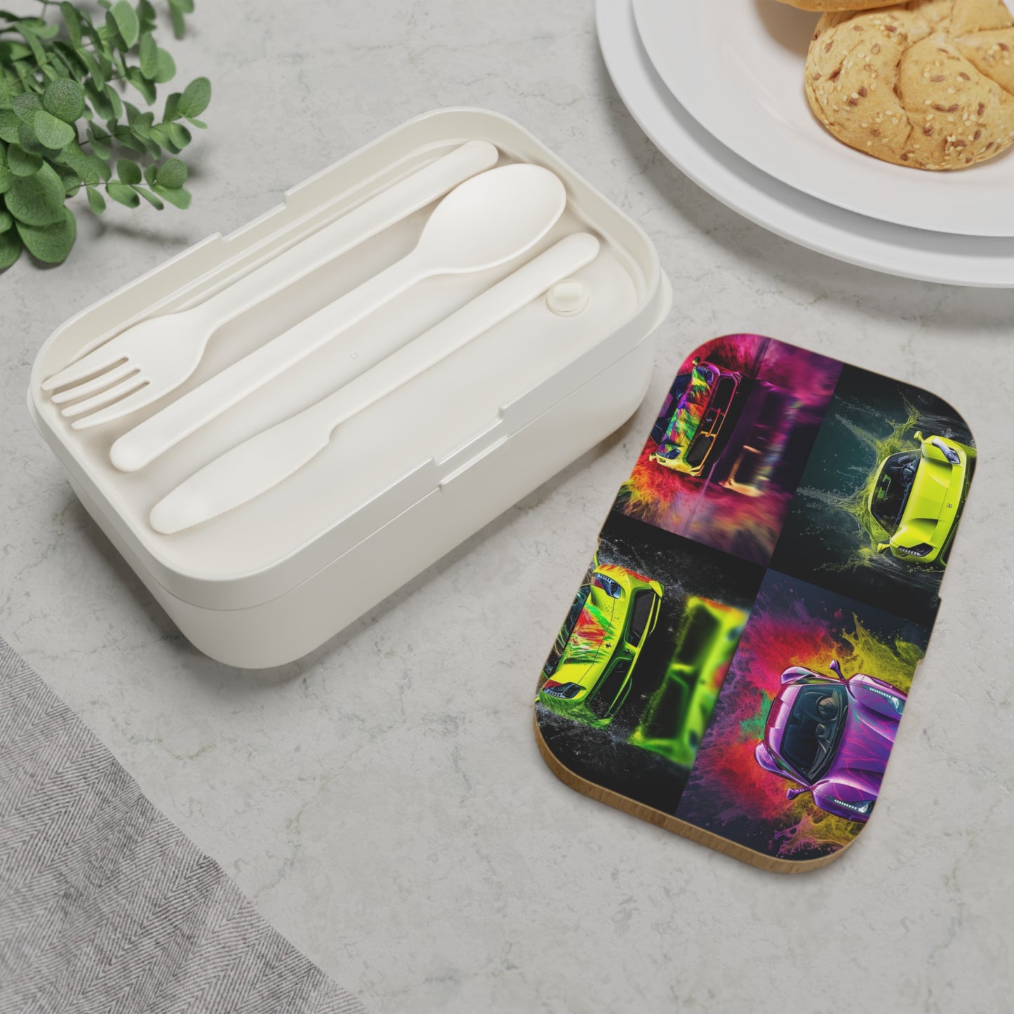 Bento Lunch Box Farrari Water 5
