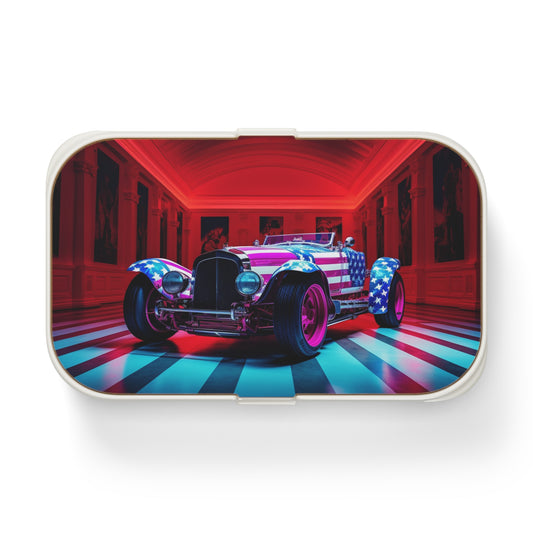 Bento Lunch Box Macro Bugatti American Flag 3