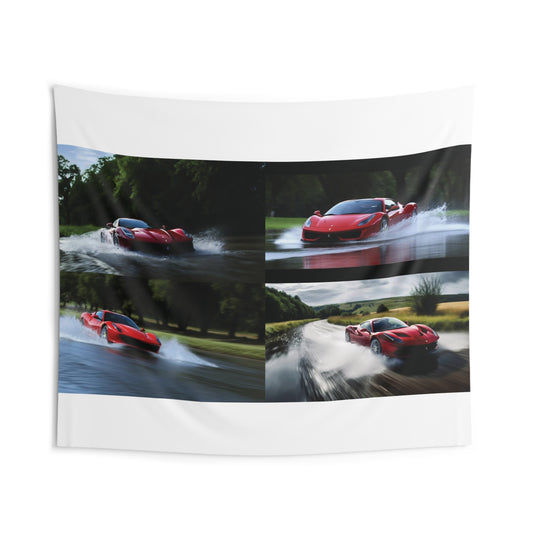 Indoor Wall Tapestries Water Ferrari Splash 5