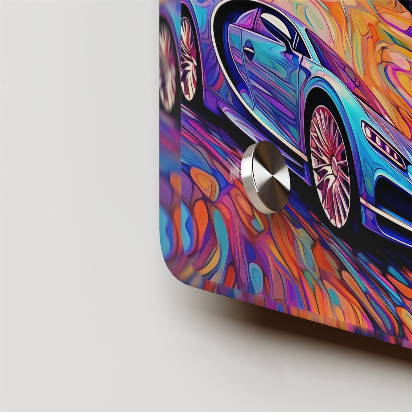 Acrylic Wall Art Panels Bugatti Abstract Concept 5