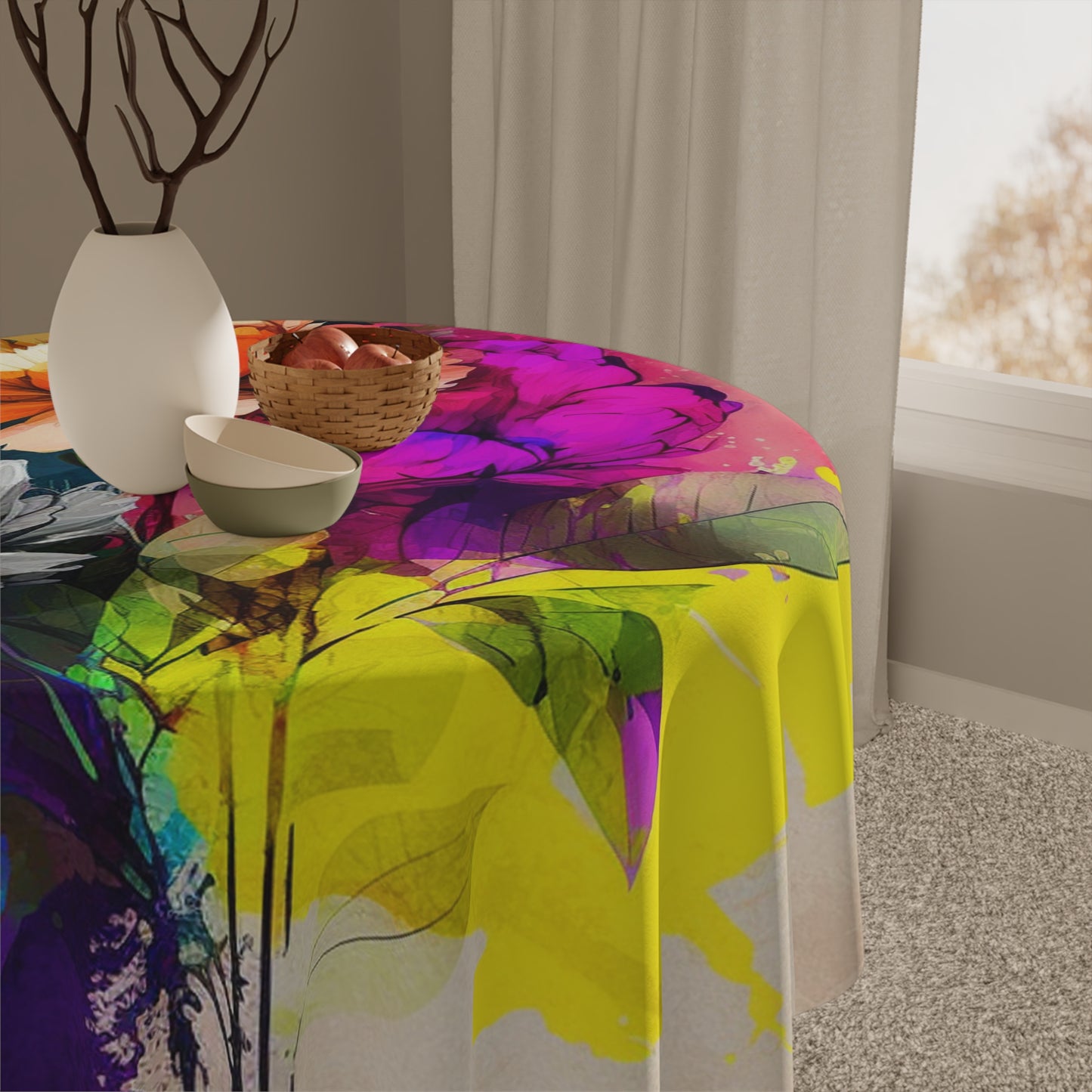 Tablecloth Bright Spring Flowers 4