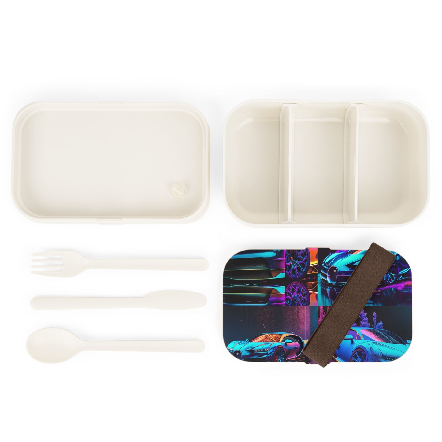 Bento Lunch Box Bugatti Neon Chiron 5