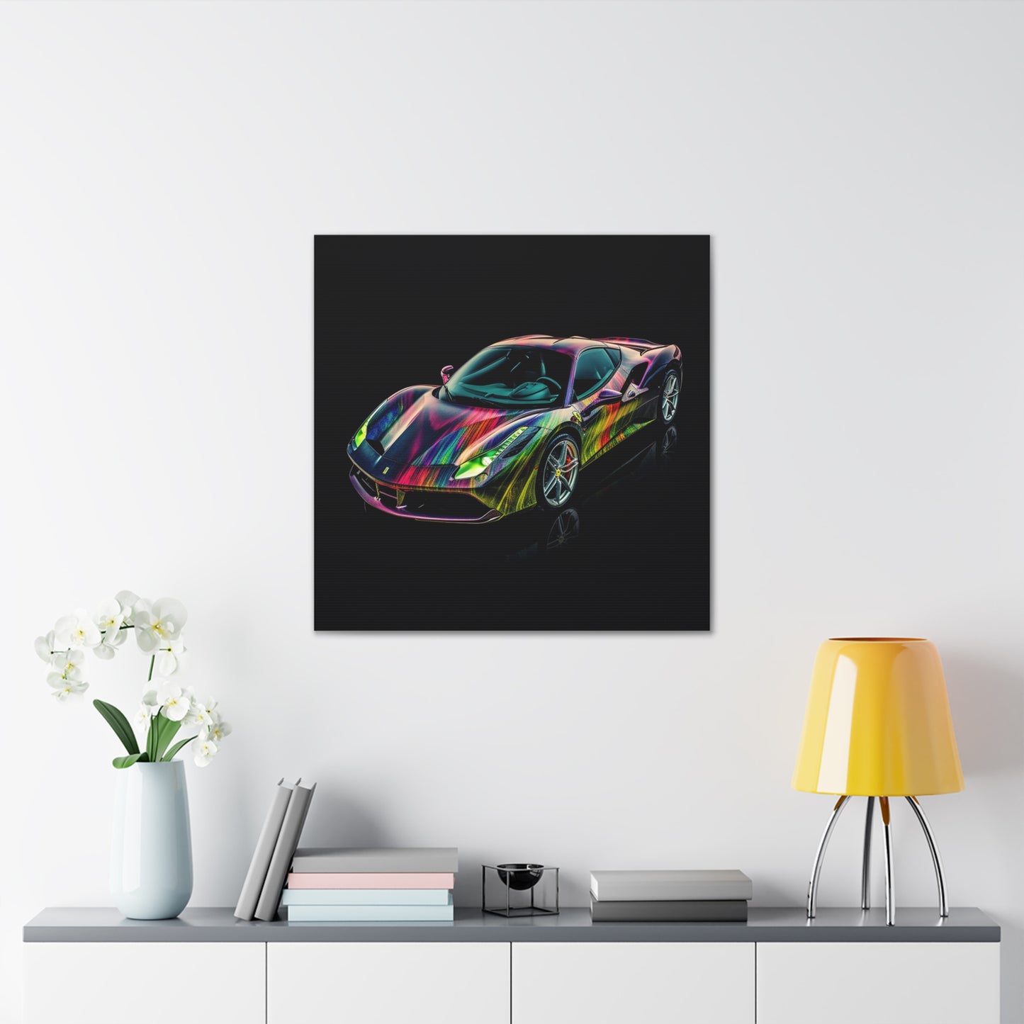 Canvas Gallery Wraps Ferrari Color 3