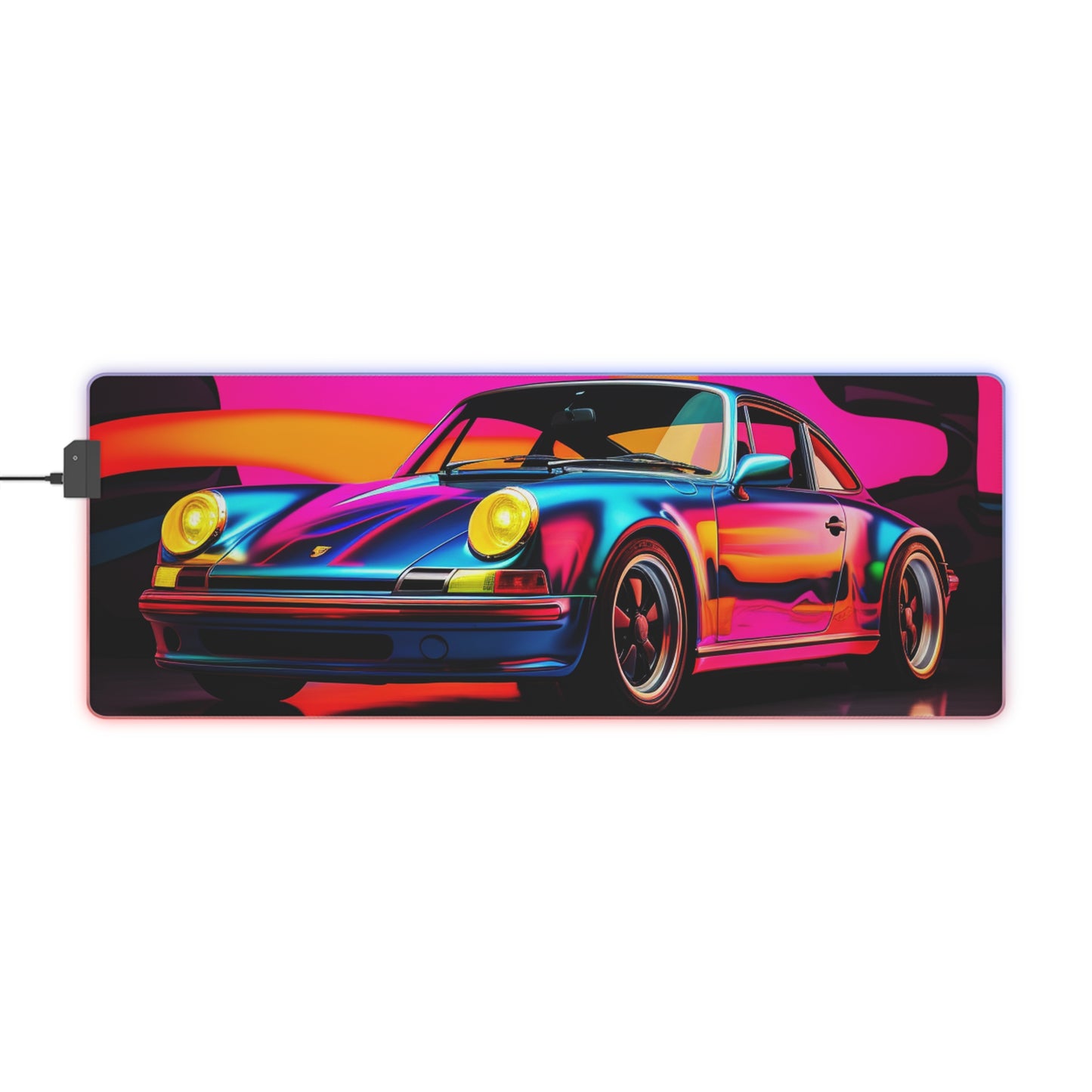 LED Gaming Mouse Pad Macro Porsche 2