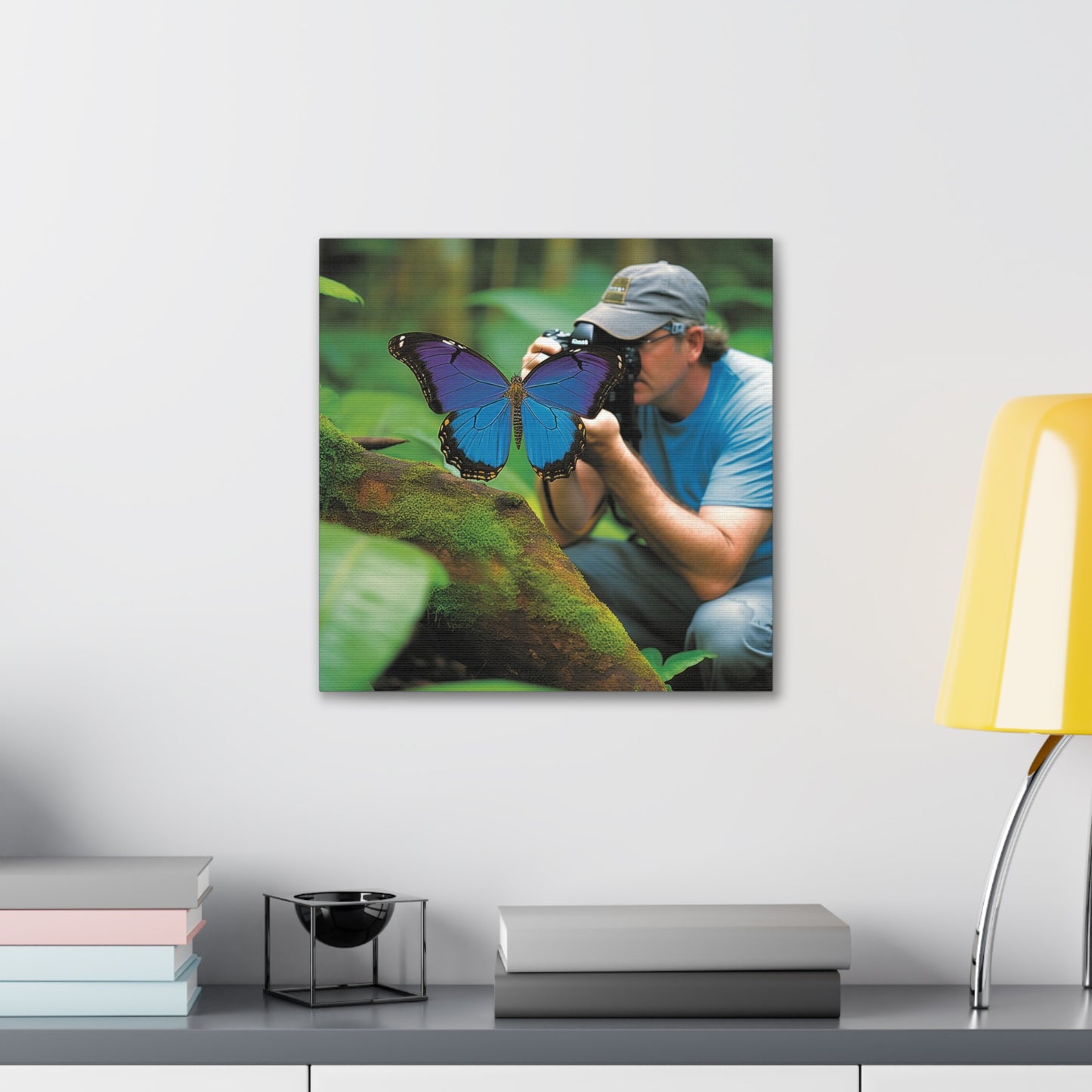 Canvas Gallery Wraps Jungle Butterfly 4