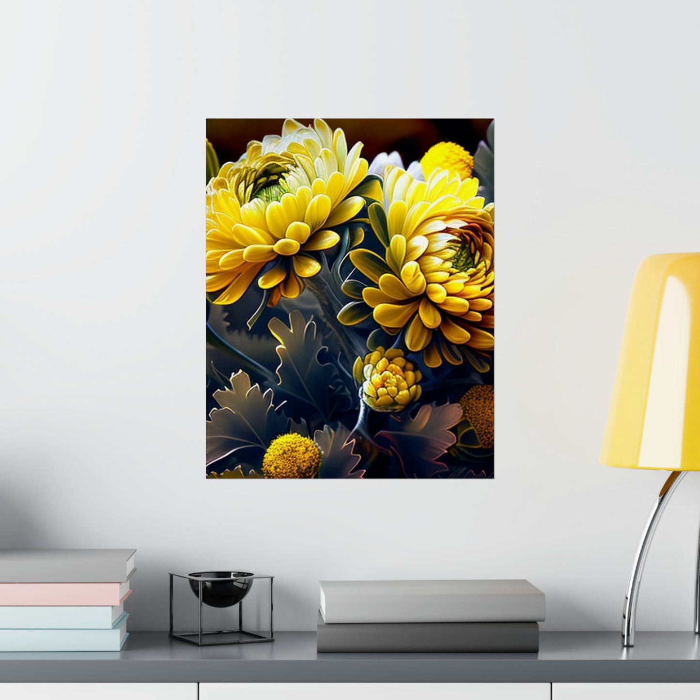 Premium Matte Vertical Posters Yellow Hermosas Flores Amarillas 3