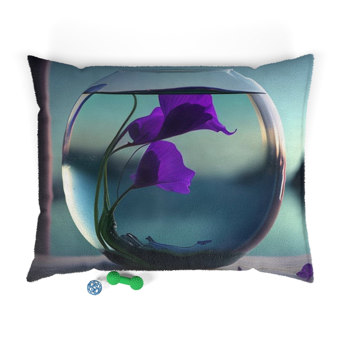 Pet Bed Purple Sweet pea in a vase 2