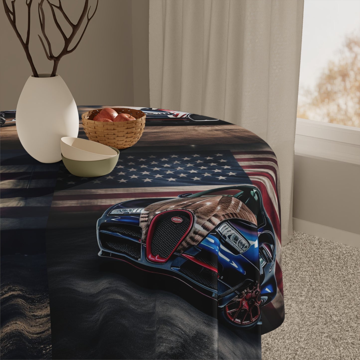 Tablecloth Bugatti American Flag 5