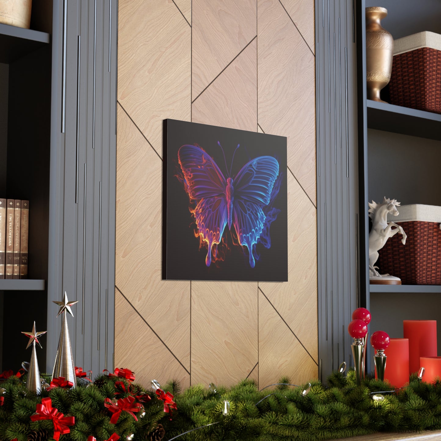 Canvas Gallery Wraps Thermal Butterfly 1