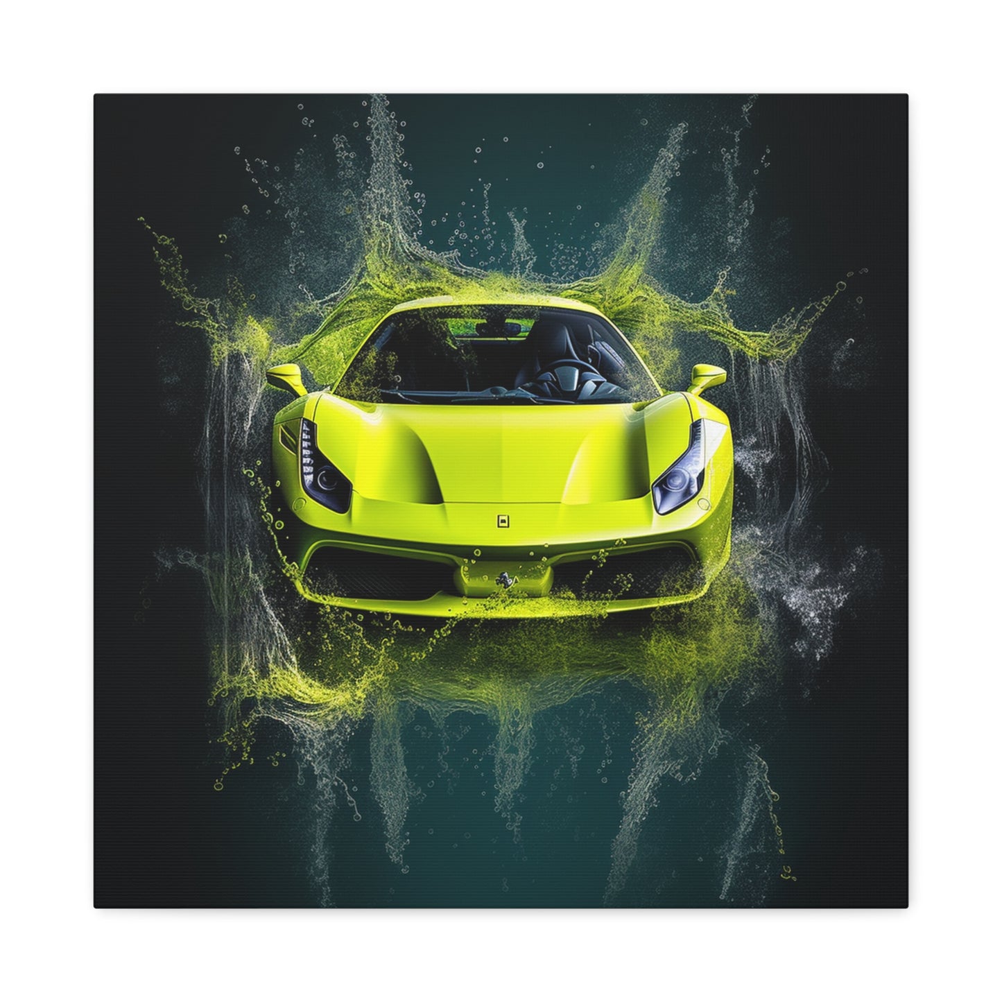 Canvas Gallery Wraps Farrari Water 4