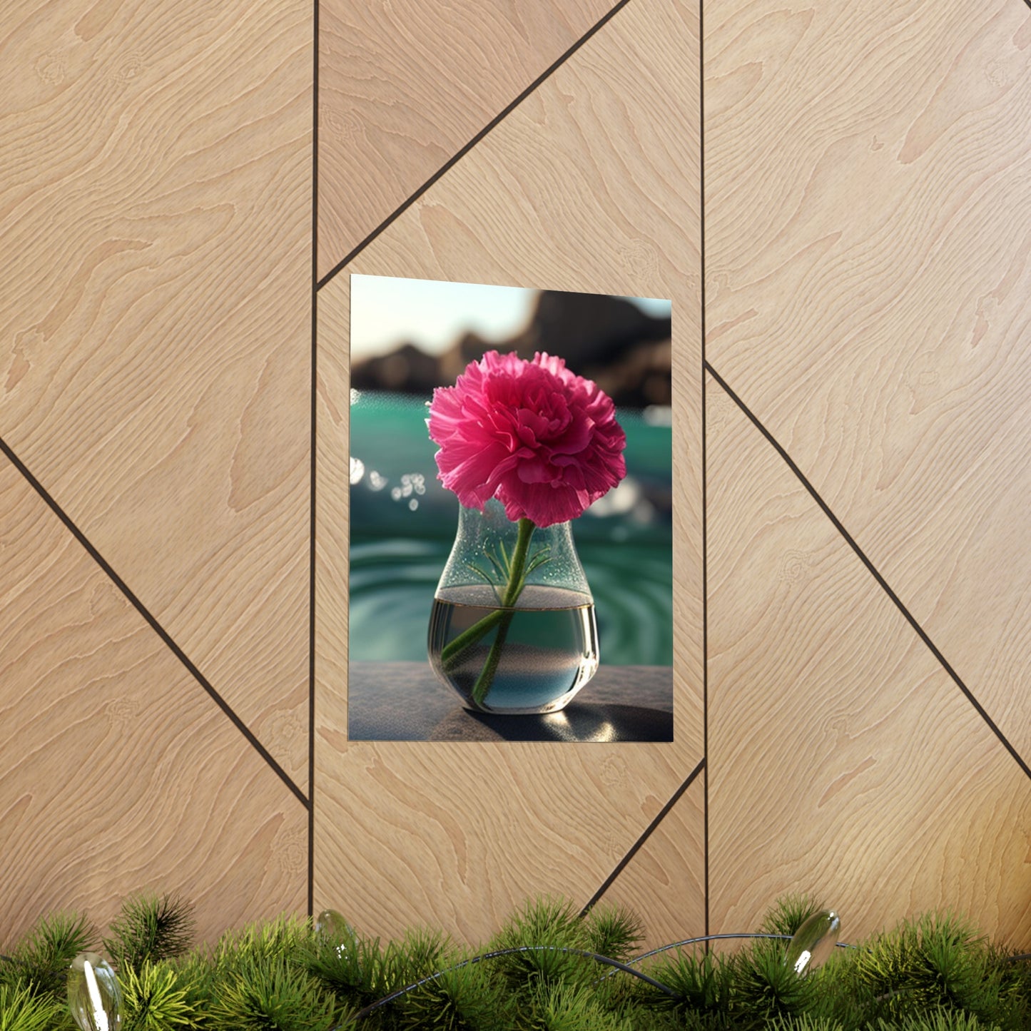 Premium Matte Vertical Posters Carnation 4