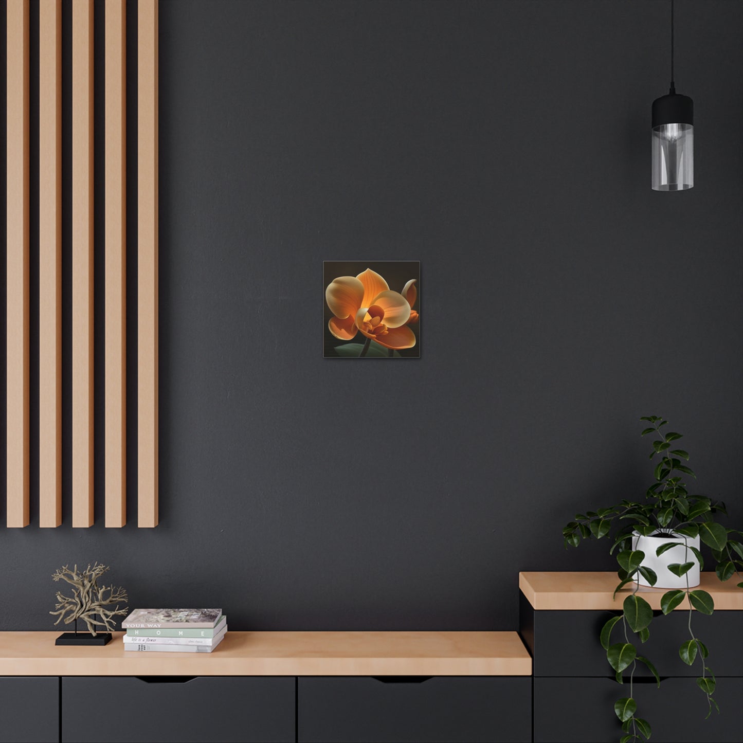 Canvas Gallery Wraps Orange Orchid 4