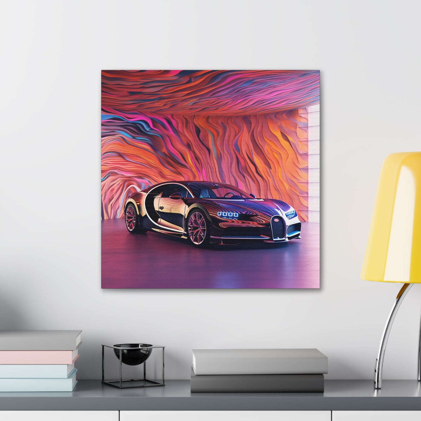 Canvas Gallery Wraps Bugatti Abstract Flair 4